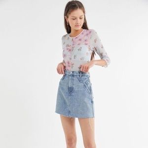 Agolde Denim Skirt
